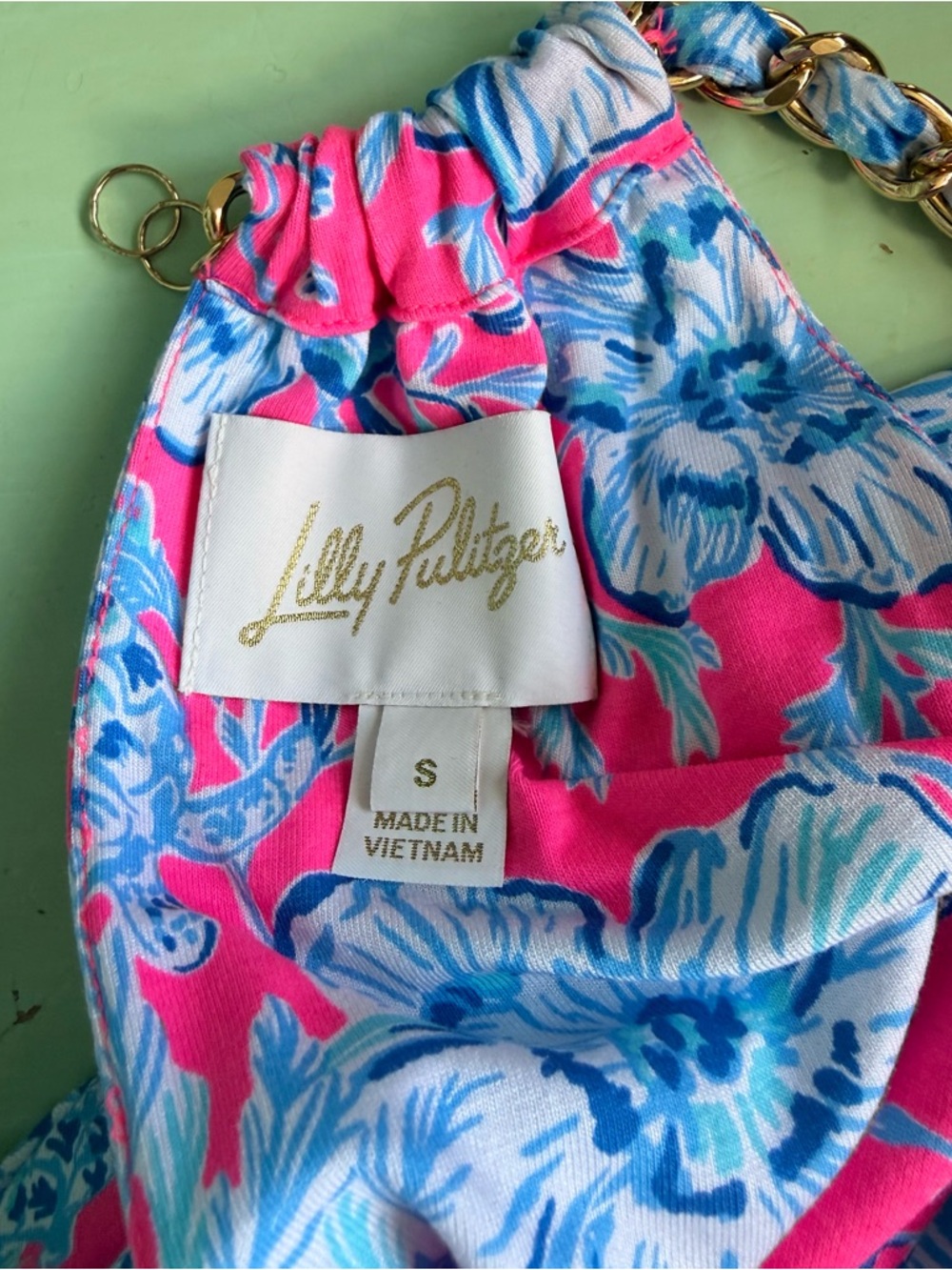 Lilly Pulitzer Pink and Blue Floral dress - Picture 5 of 5